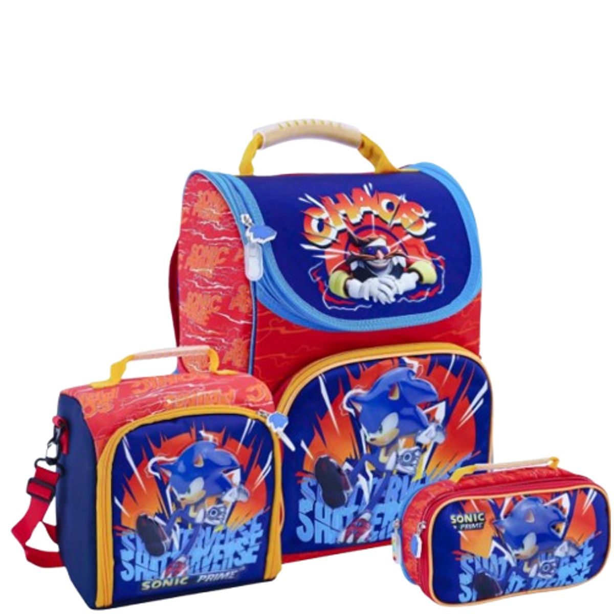 GENERICO - Set Mochila+Lonchera+Cartuchera