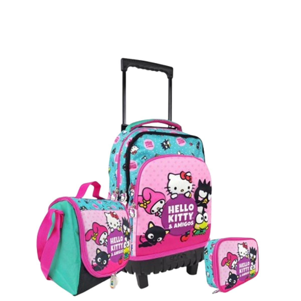 GENERICO - Pack de Maleta+lonchera+cartuchera