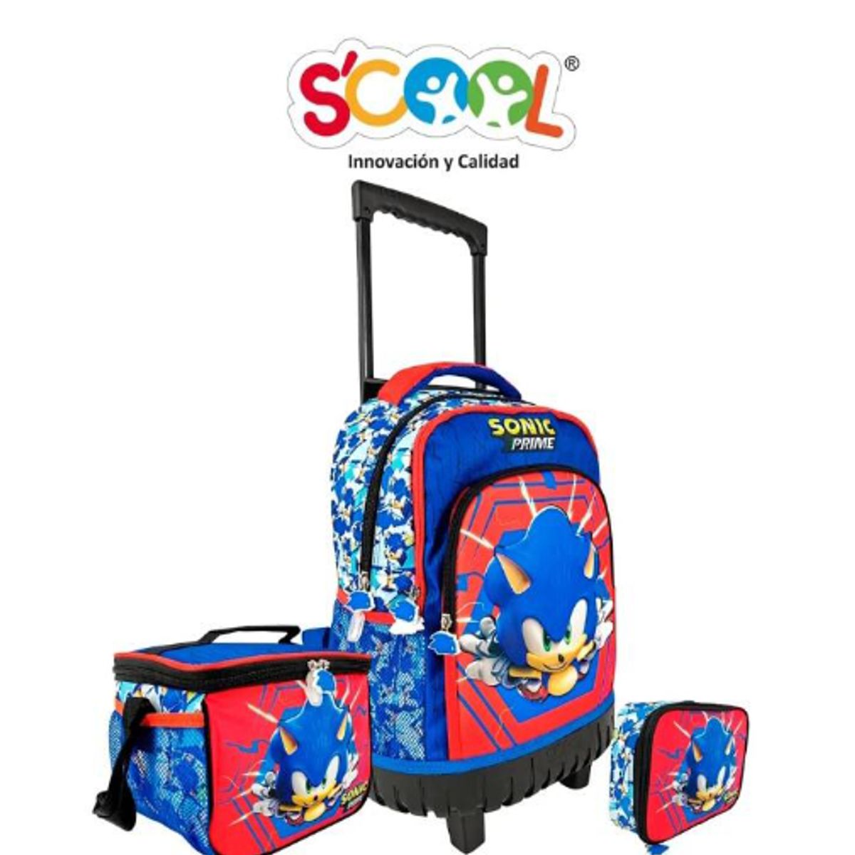 GENERICO - Pack de Maleta+lonchera+cartuchera