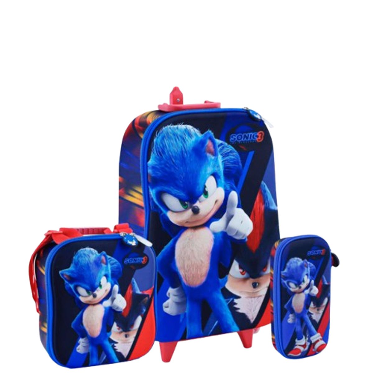 GENERICO - Pack de Maleta+lonchera+cartuchera