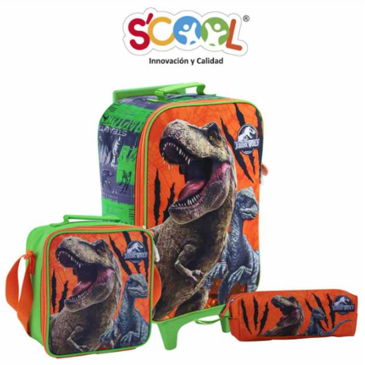 GENERICO - Pack de Maleta+lonchera+cartuchera