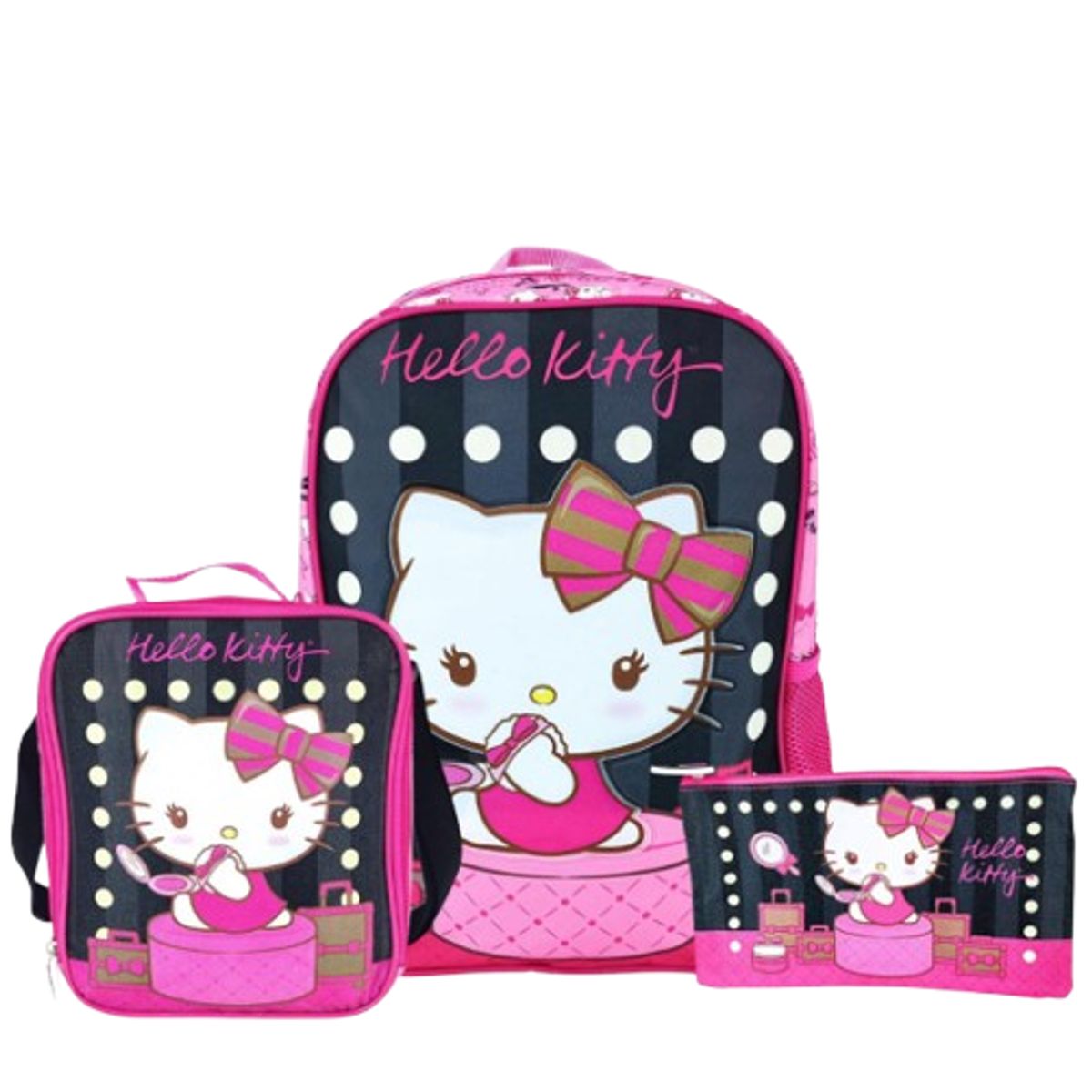 GENERICO - Set Mochila+Lonchera+Cartuchera