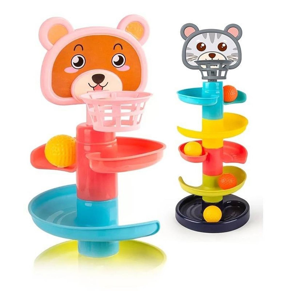 GENERICO - Juego didactico interactivo - Tobogán pelota - 5 pisos