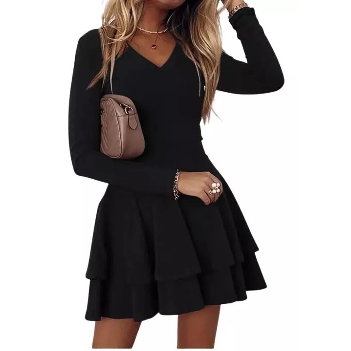 GIOIO - Vestido Mujer Negro