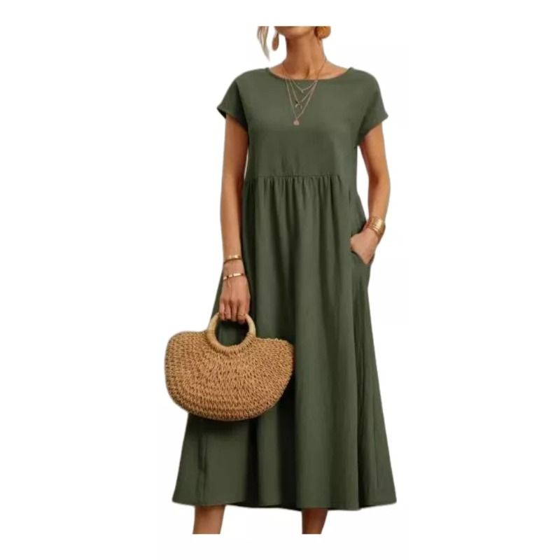 GIOIO - Vestido Mujer Verde