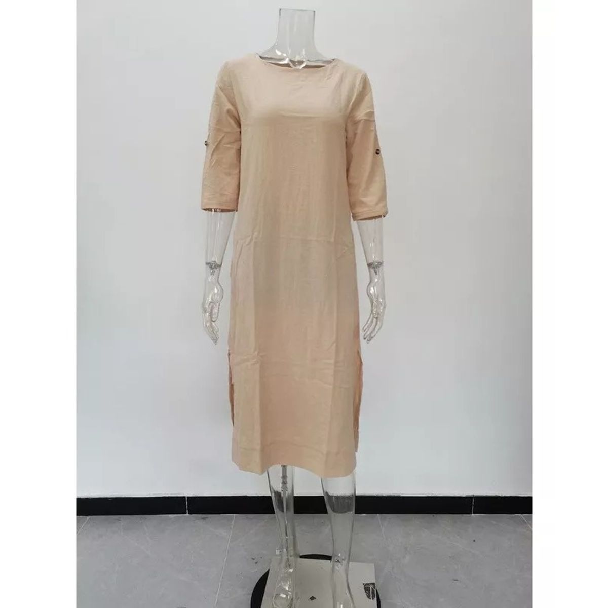 GIOIO - Vestido Mujer Beige