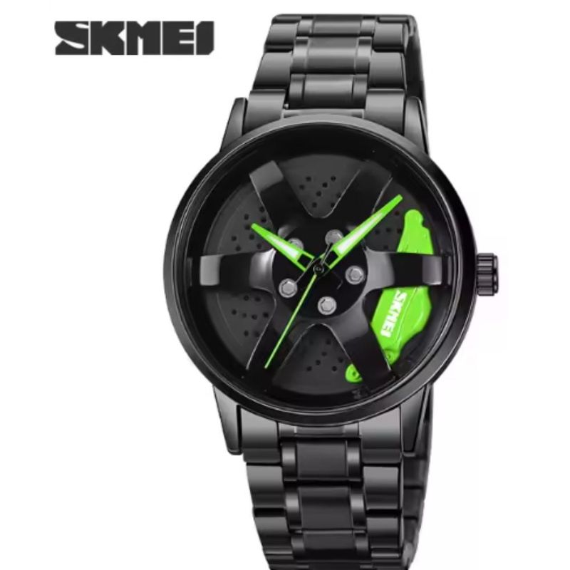 SKMEI - Reloj De Pulsera Rin y Freno De Disco Carro Automovil Acero
