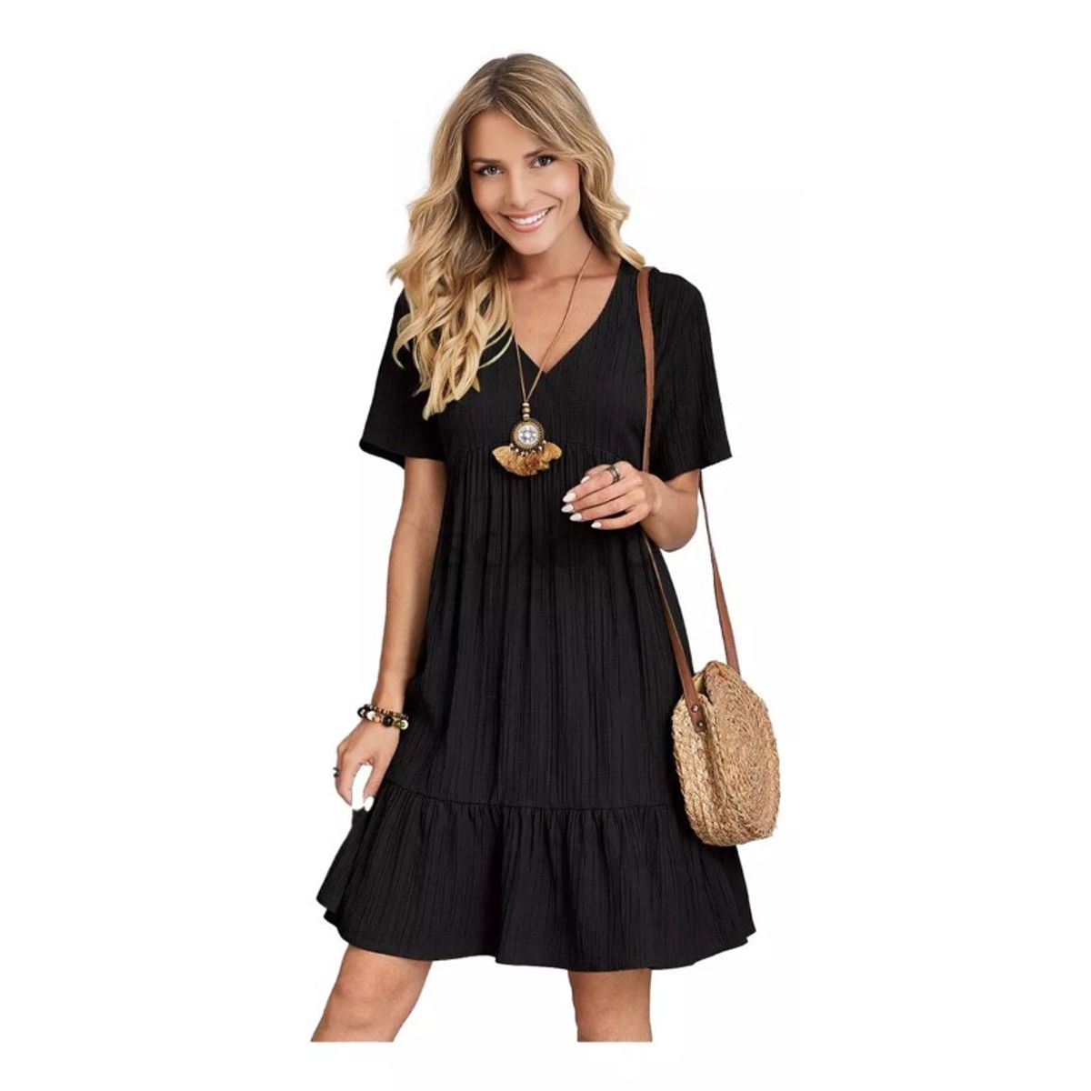 GIOIO - Vestido Mujer Negro