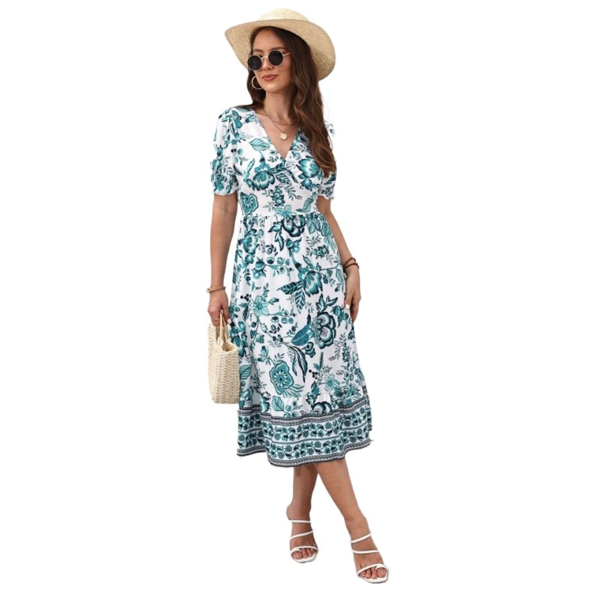 GIOIO - Vestido Mujer Verde