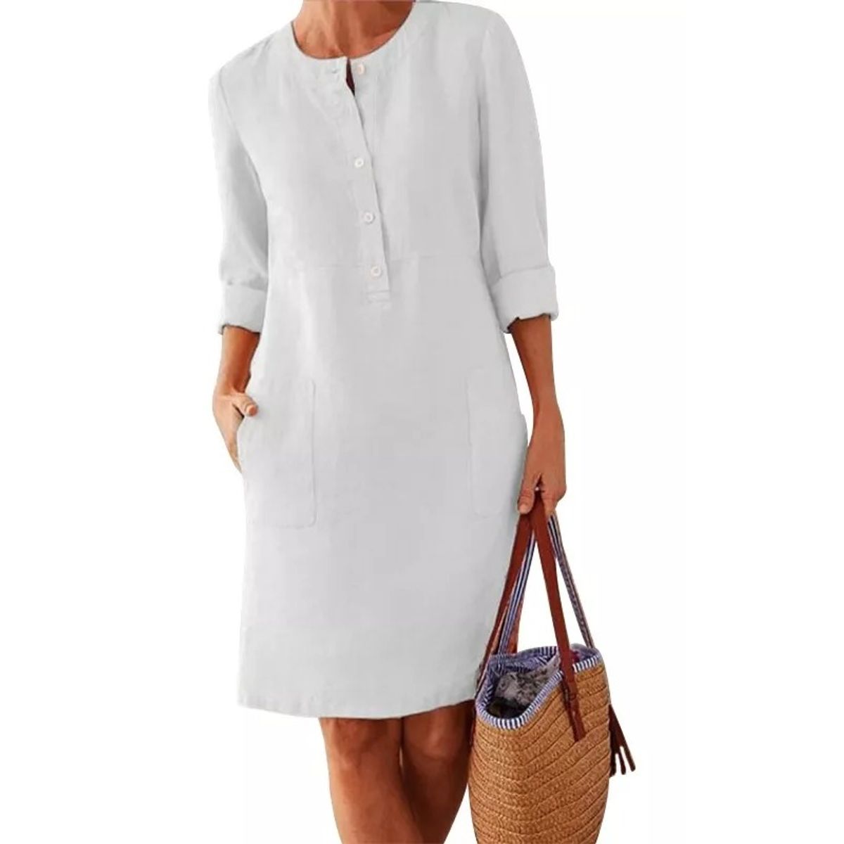 GIOIO - Vestido Mujer Blanco