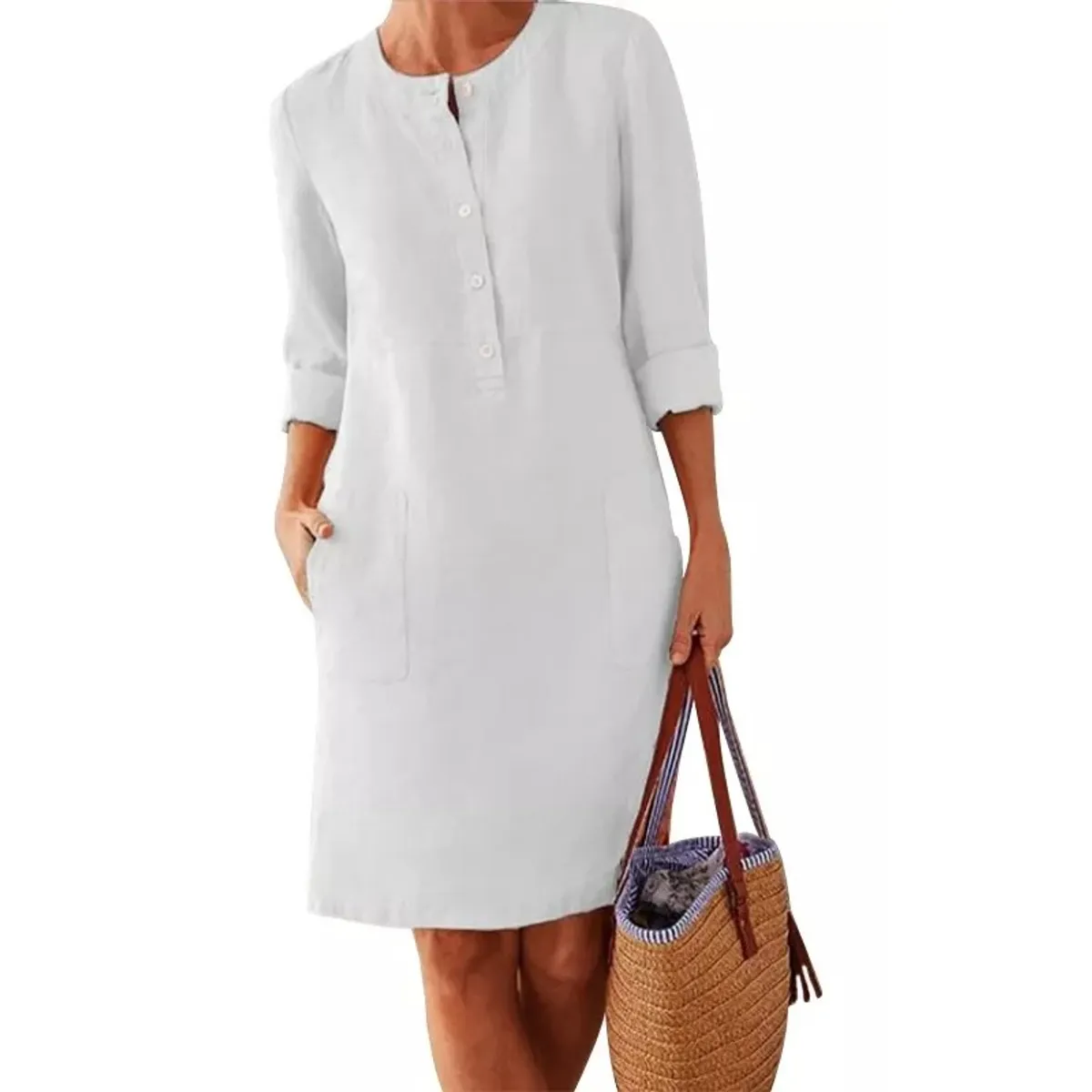 GIOIO - Vestido Mujer Blanco