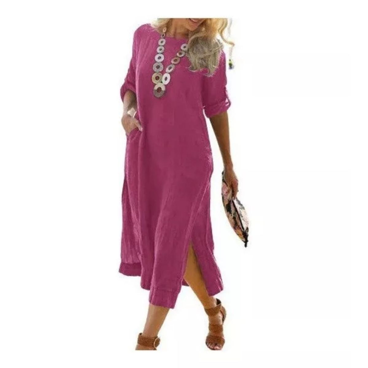 GIOIO - Vestido Mujer Rojo