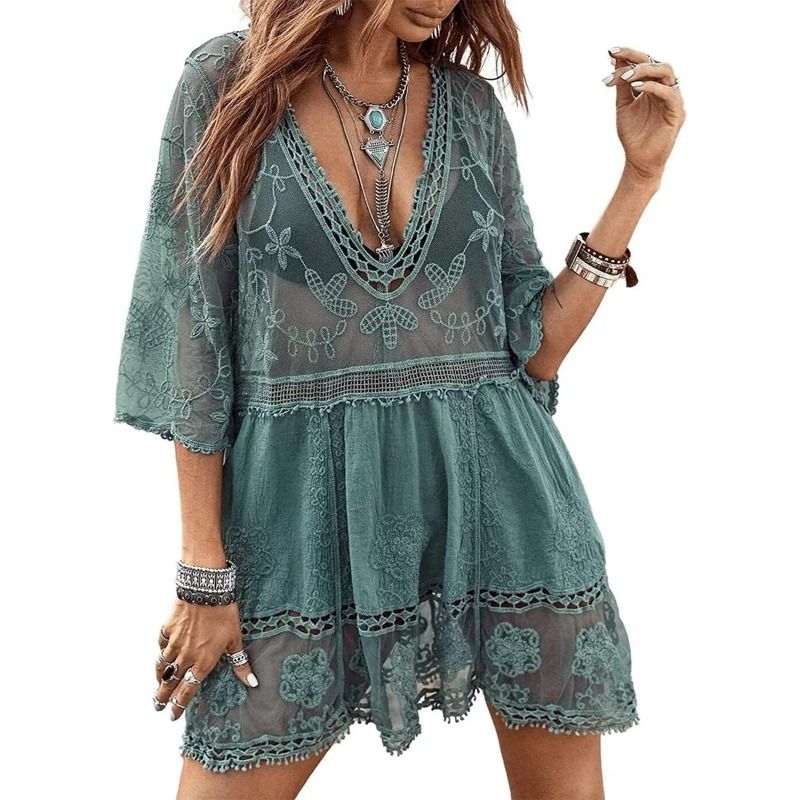 GIOIO - Vestido Mujer Verde