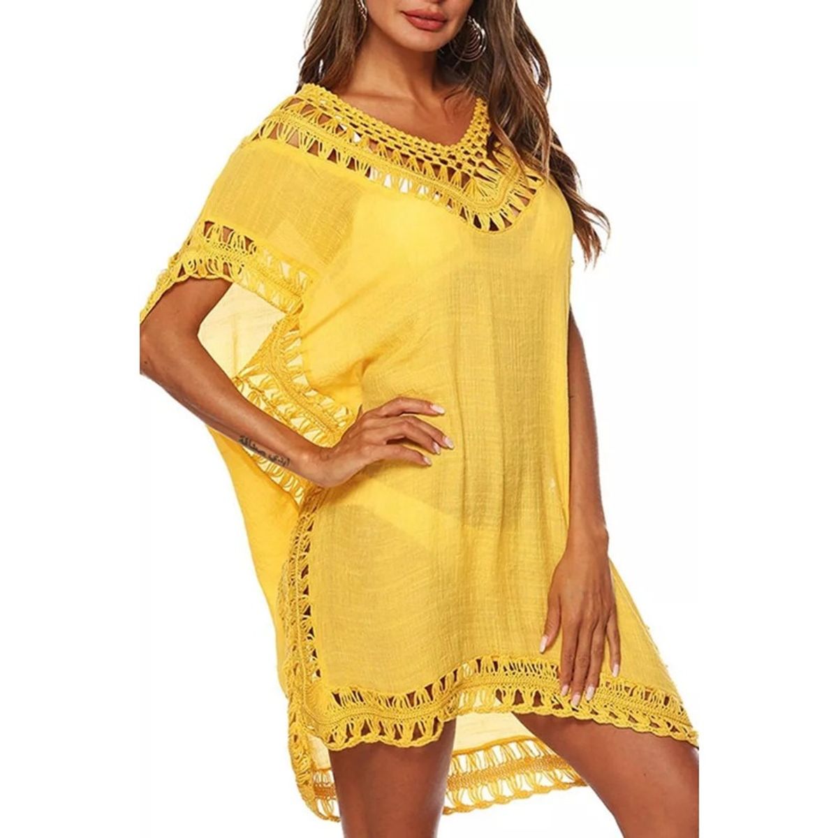 GIOIO - Vestido Mujer Amarillo