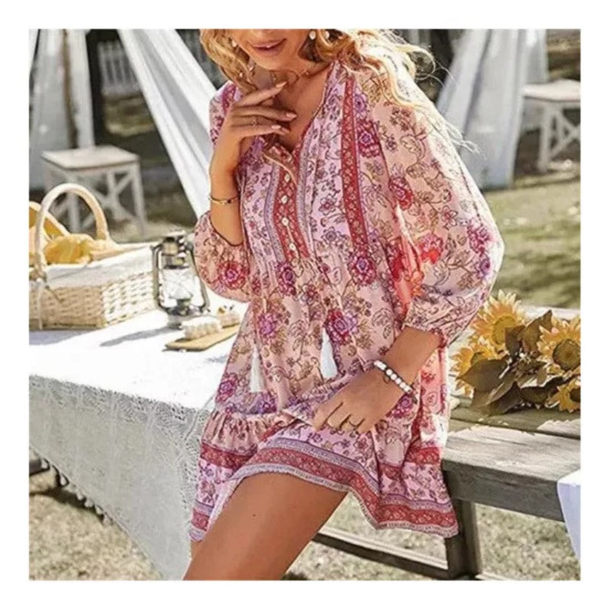 GIOIO - Vestido Mujer Rojo