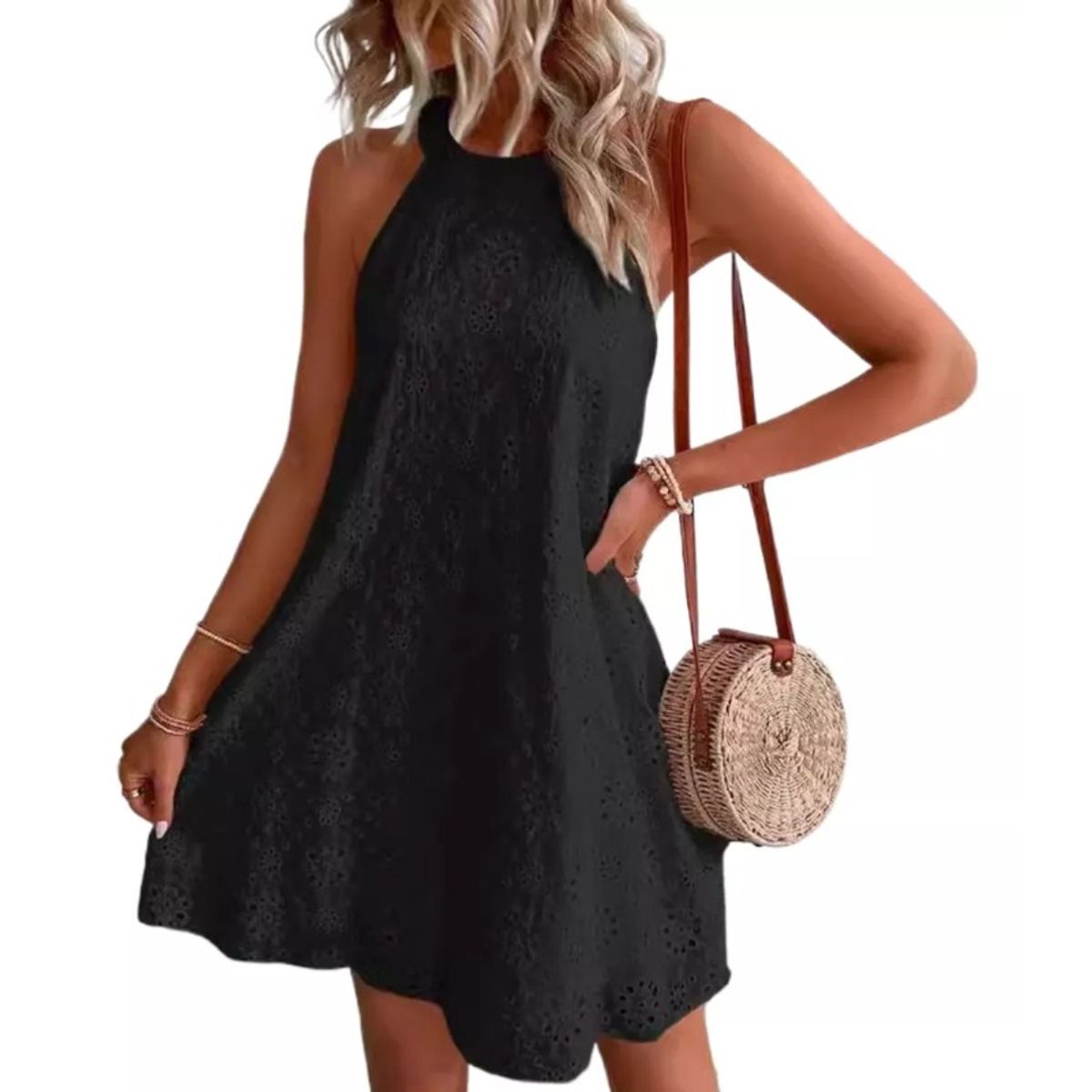 GIOIO - Vestido Mujer Negro