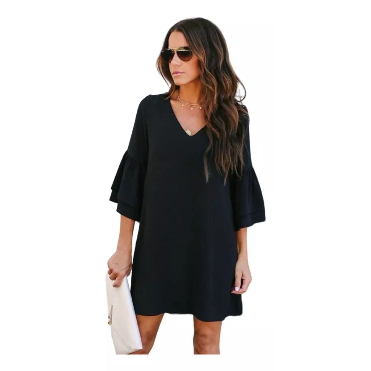 GIOIO - Vestido Mujer Negro