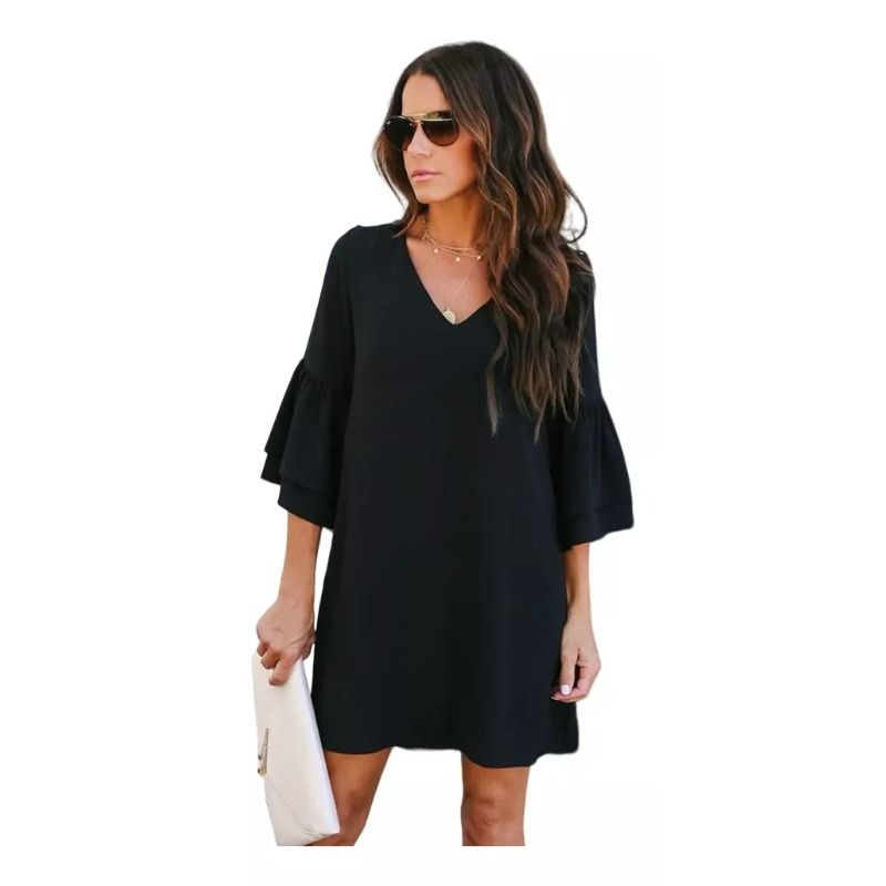 GIOIO - Vestido Mujer Negro