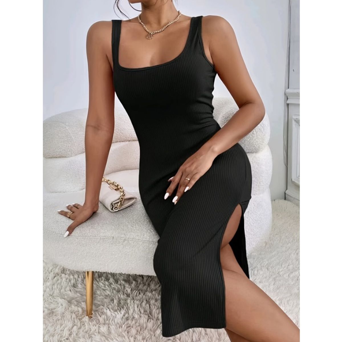 GIOIO - Vestido Mujer Negro