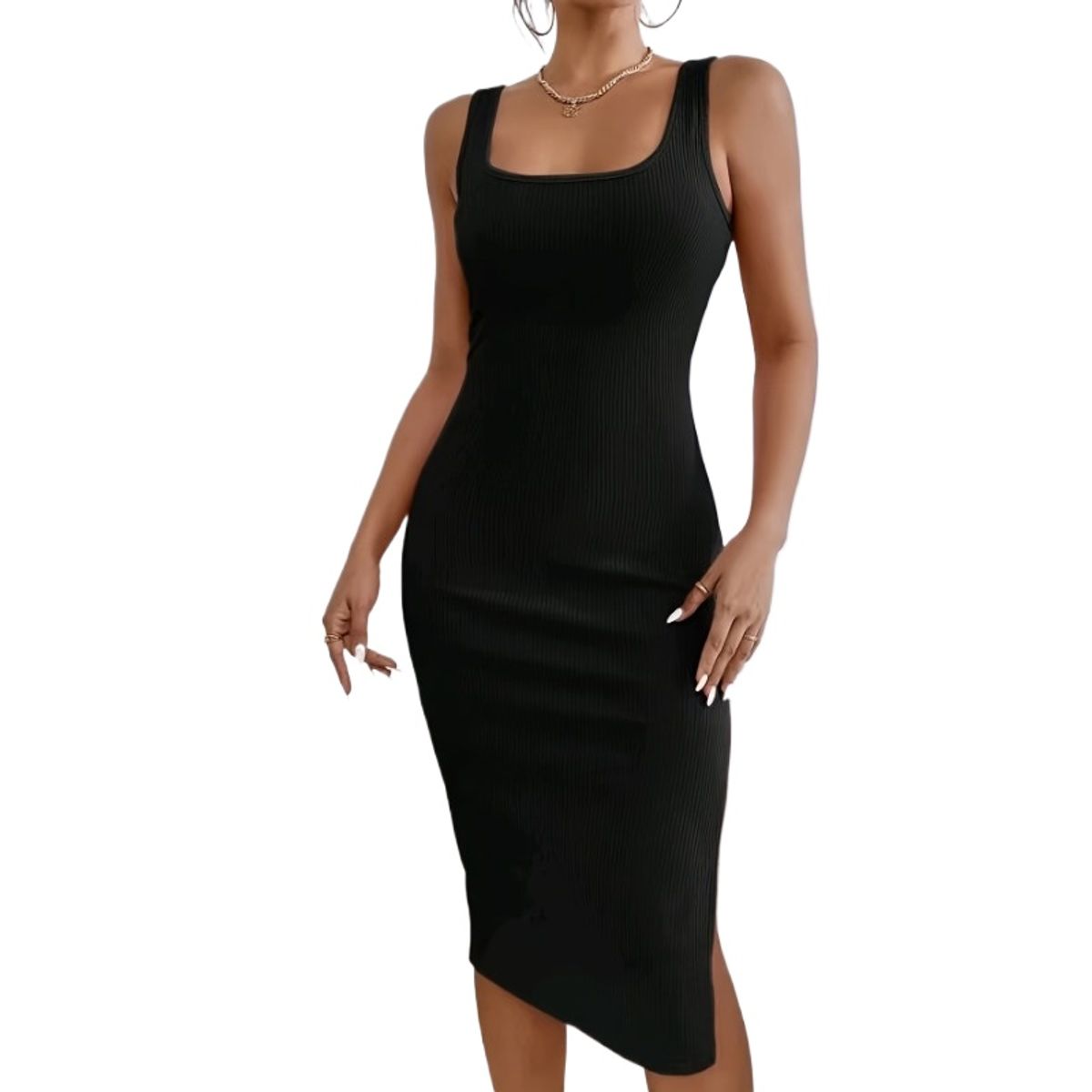 GIOIO - Vestido Mujer Negro