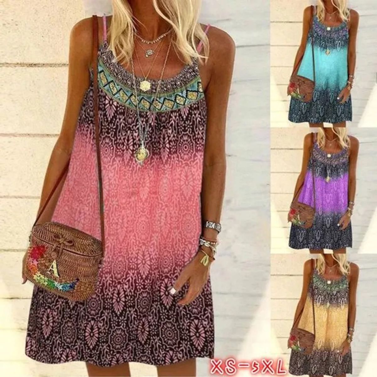 GIOIO - Vestido Mujer Azul