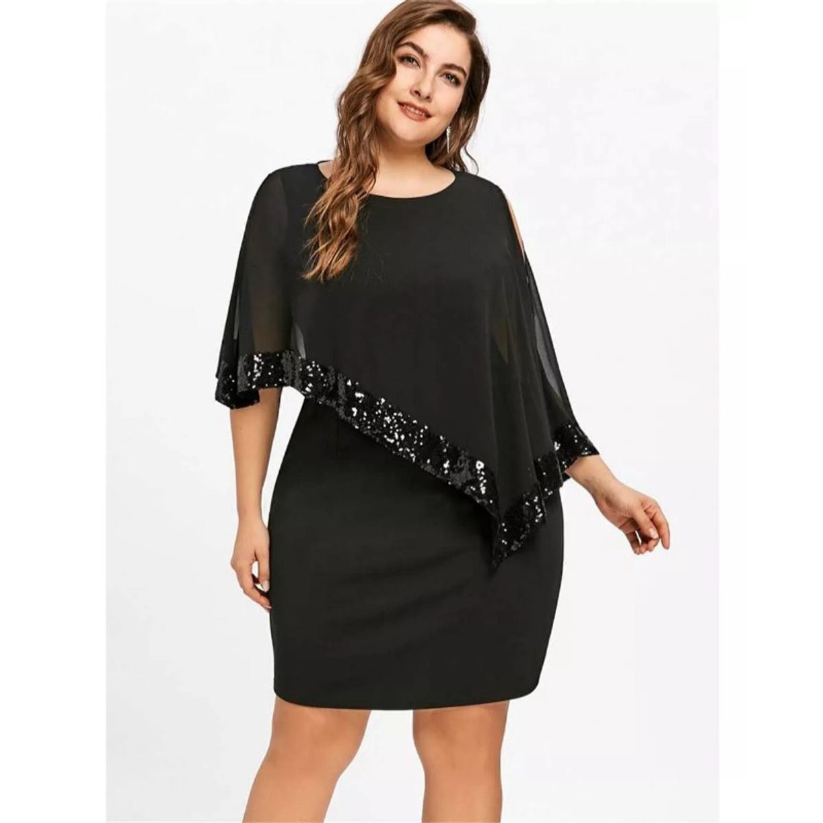 GIOIO - Vestido de fiesta Mujer Negro