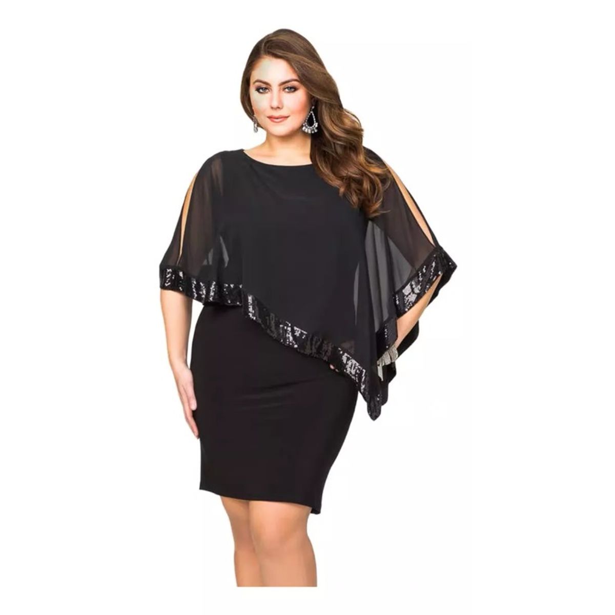 GIOIO - Vestido de fiesta Mujer Negro