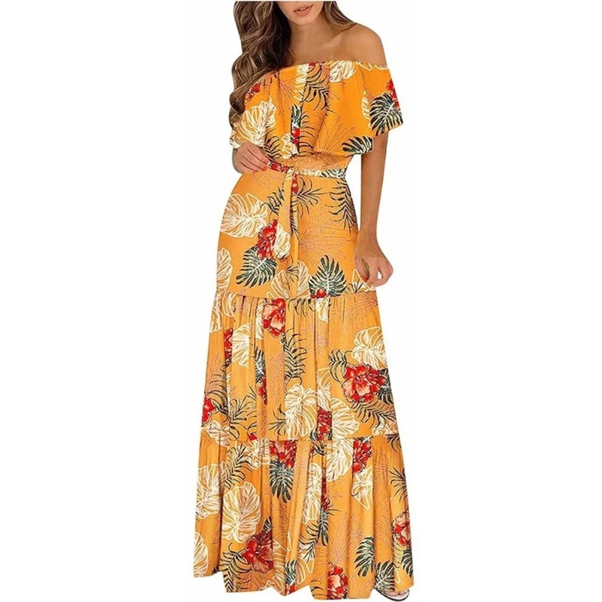 GIOIO - Vestido Mujer Amarillo