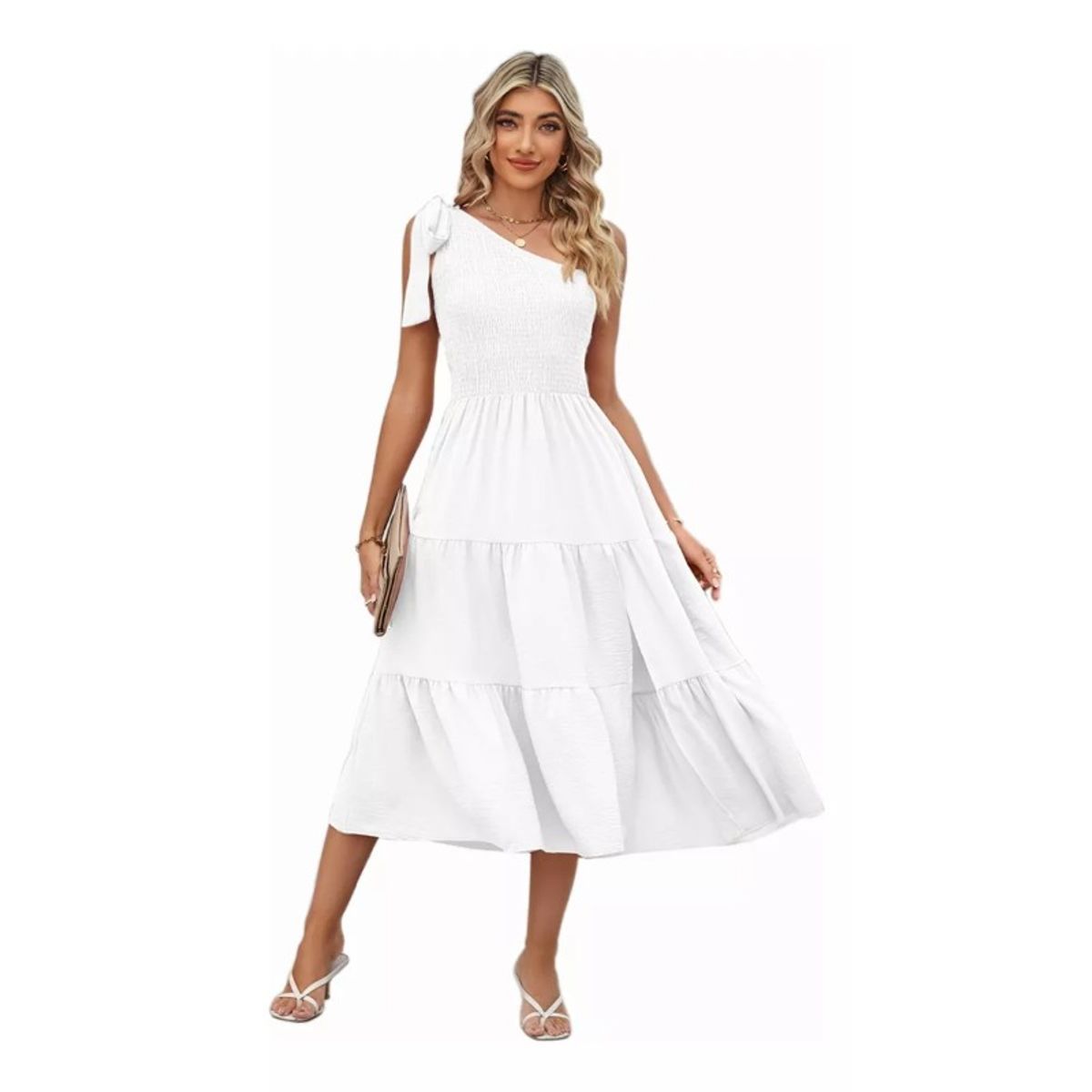 GIOIO - Vestido Mujer Blanco