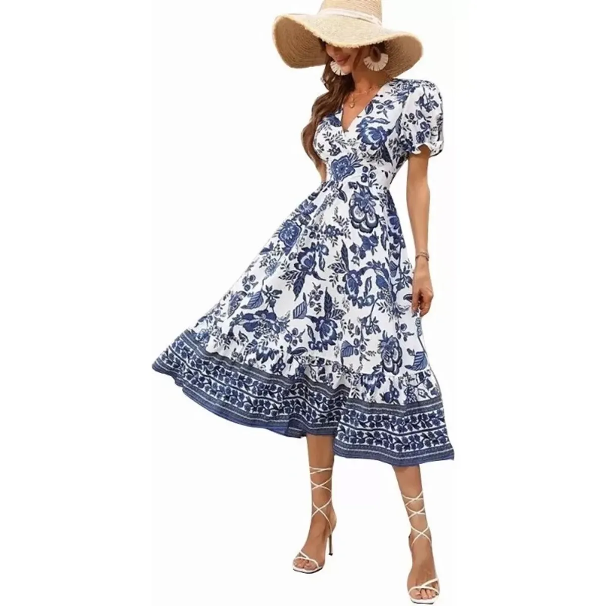 GIOIO - Vestido Mujer Azul