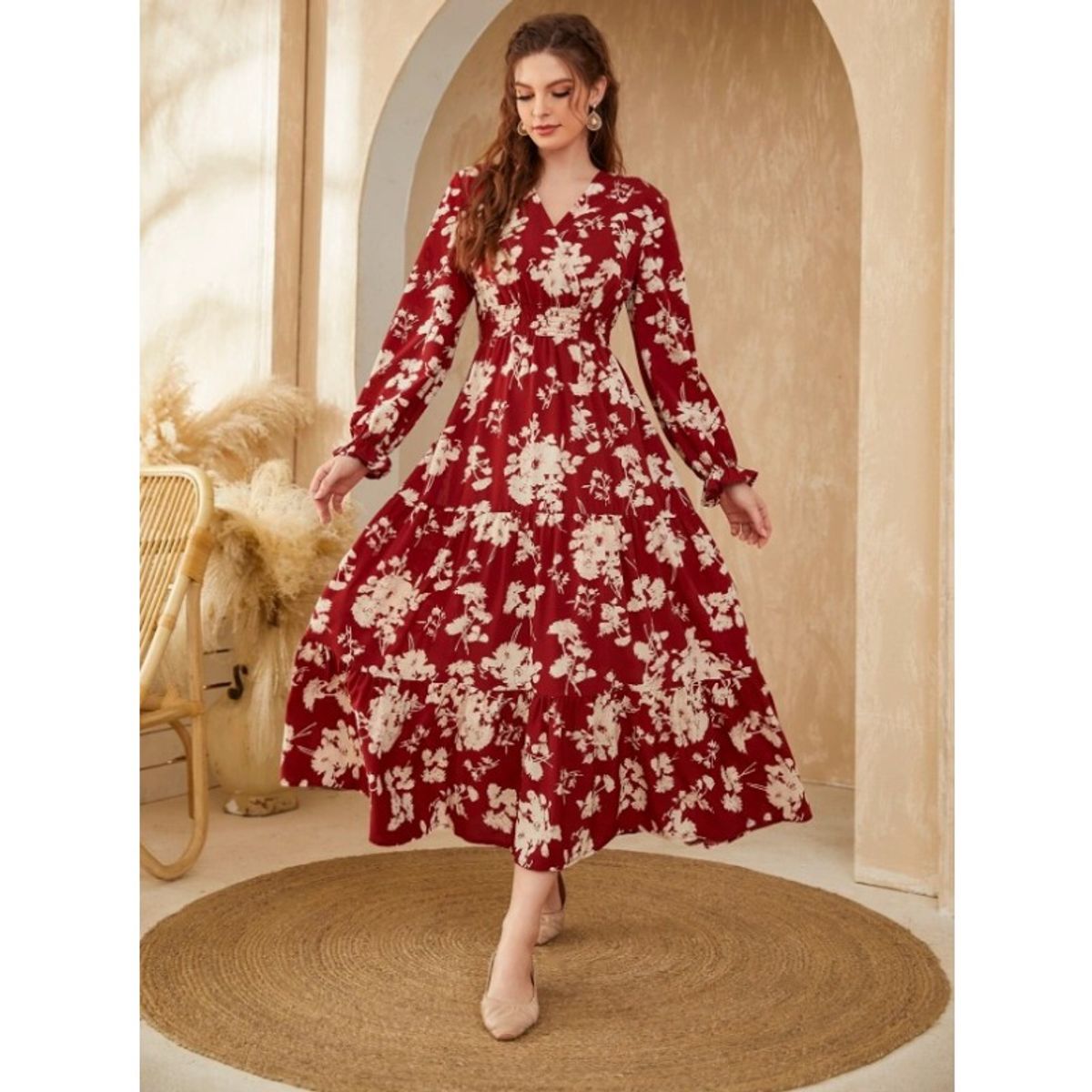 GIOIO - Vestido Mujer Rojo