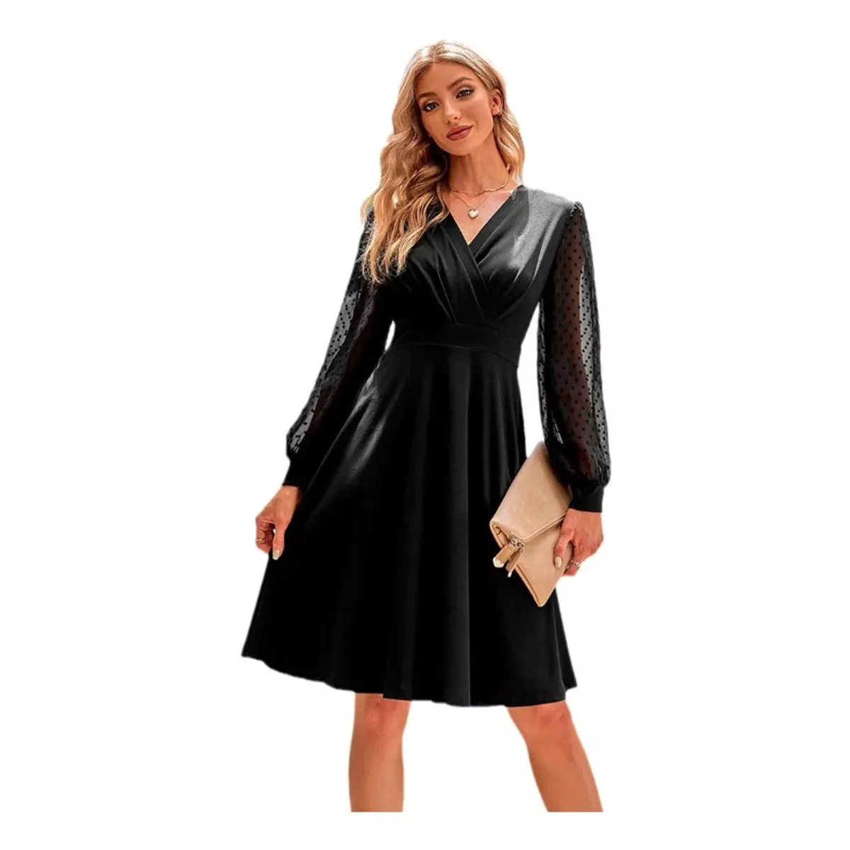 GIOIO - Vestido Mujer Negro