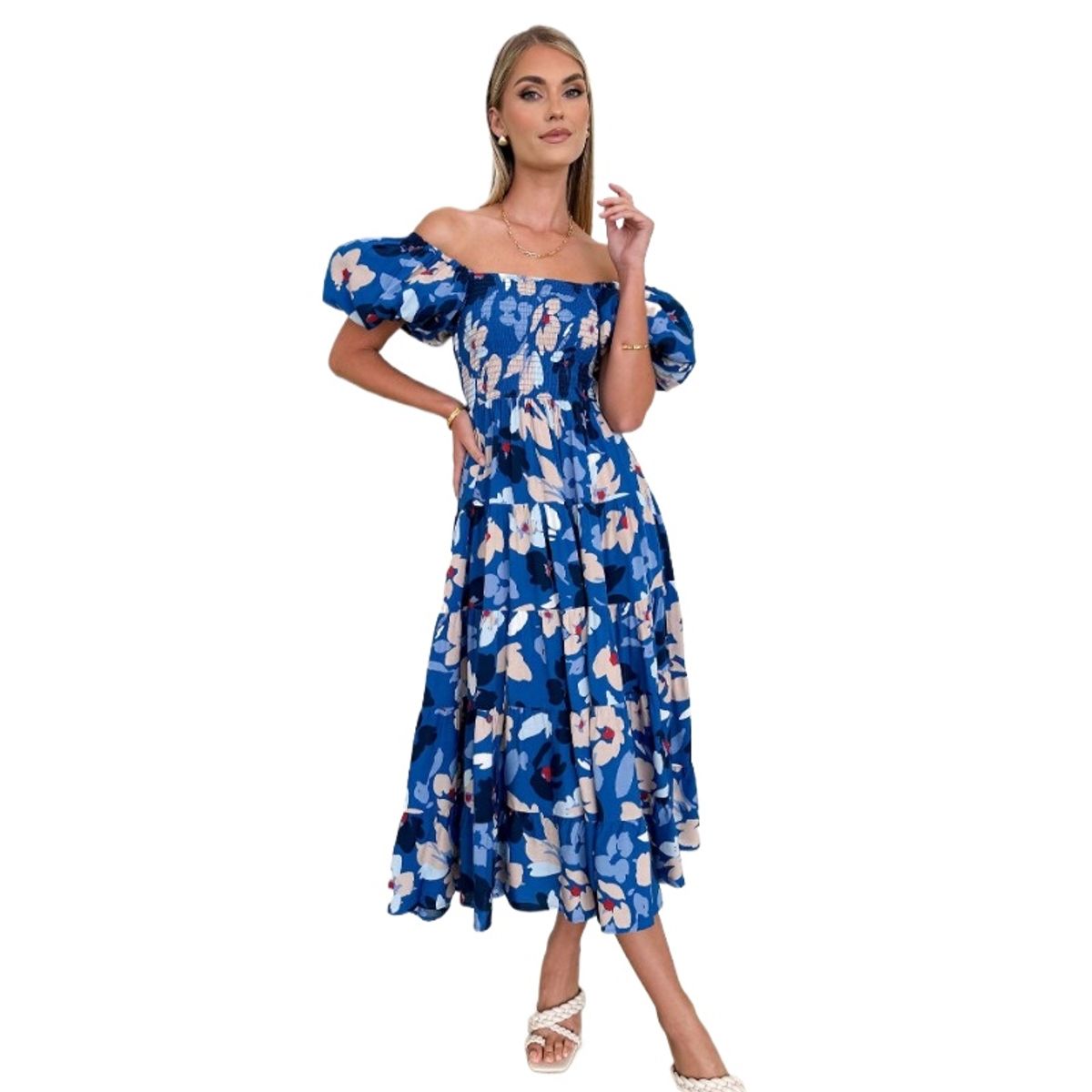 GIOIO - Vestido Mujer Azul