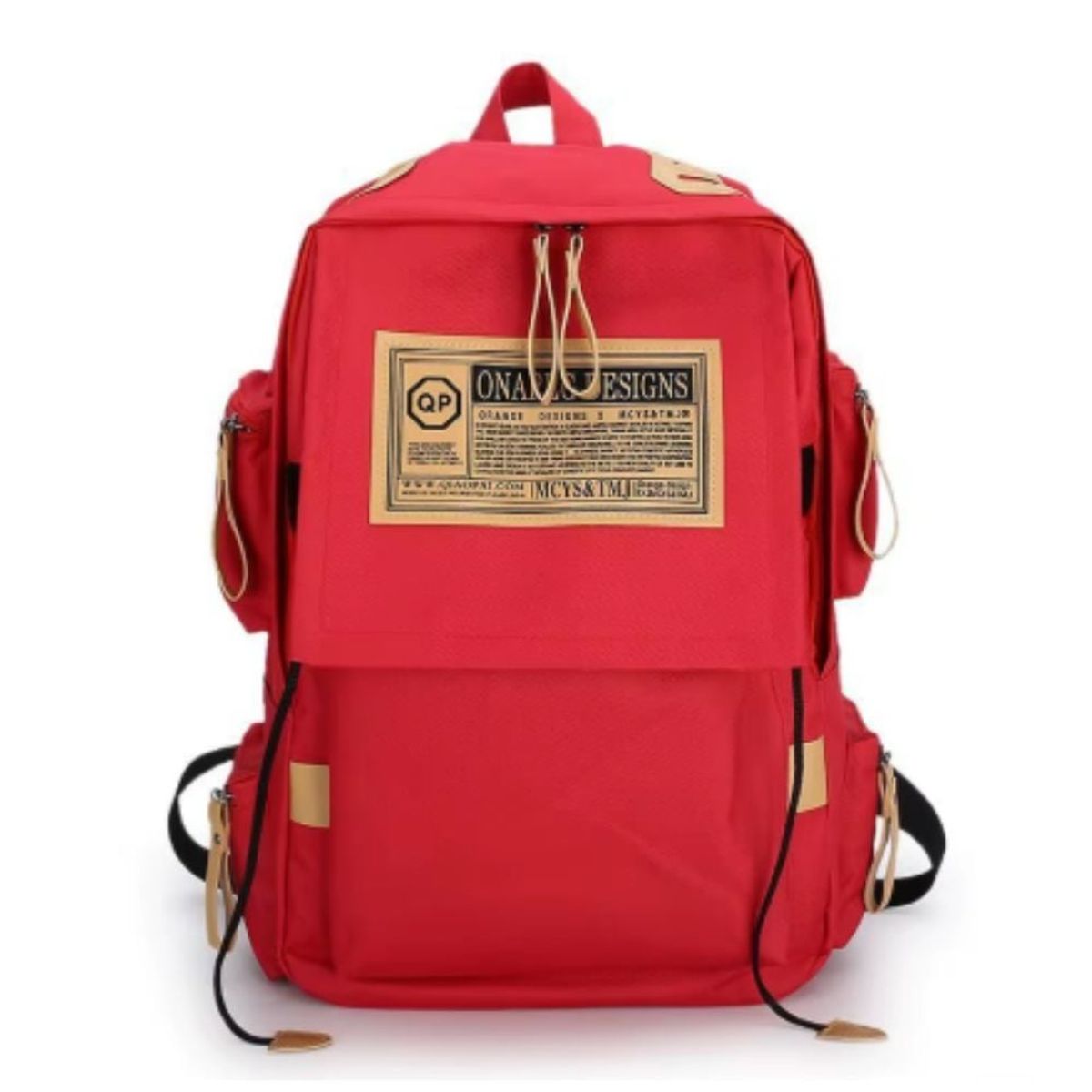 GENERICO - Mochila escolar Lisa unisex resistente casual y elegante-