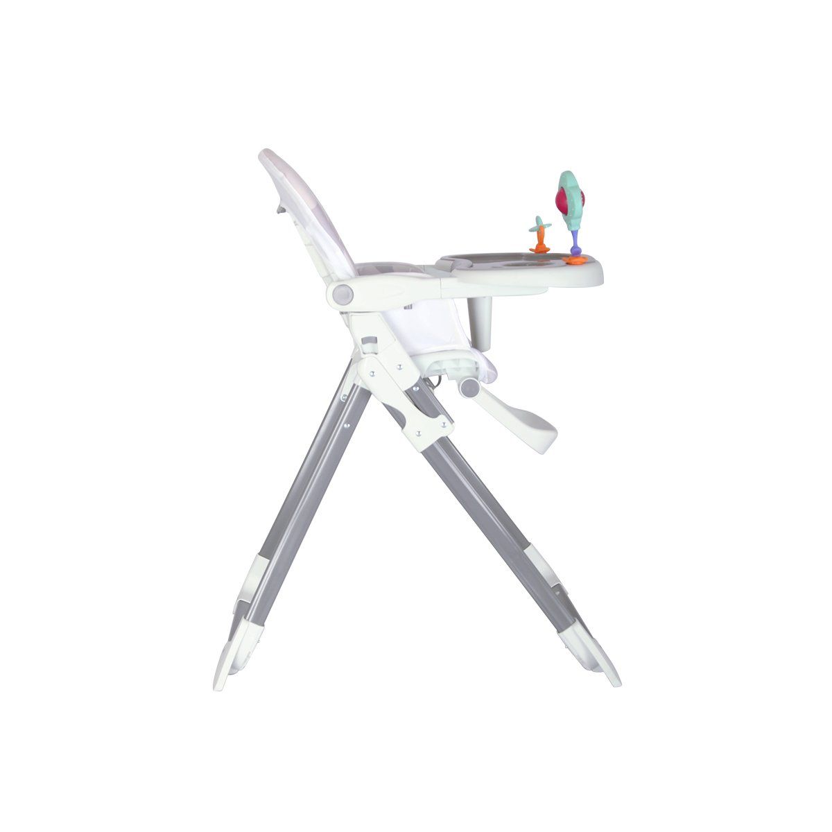 CARESTINO - Silla de comer Rio Gris