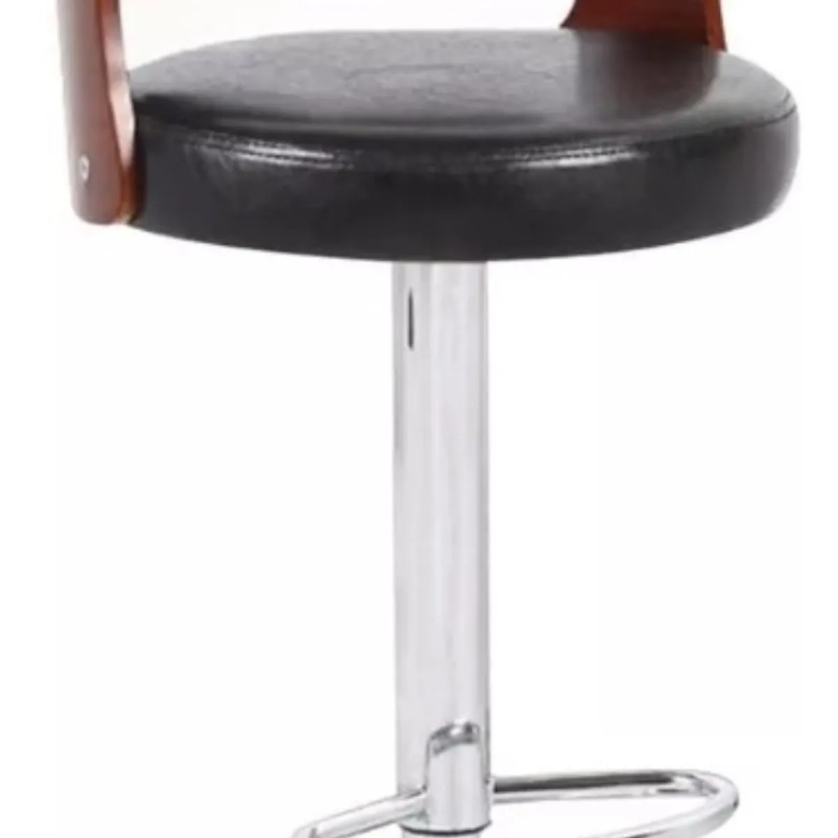 U BUY - Pack 2 Sillas Piso Bar Taburete Regulable Maderaecocuero