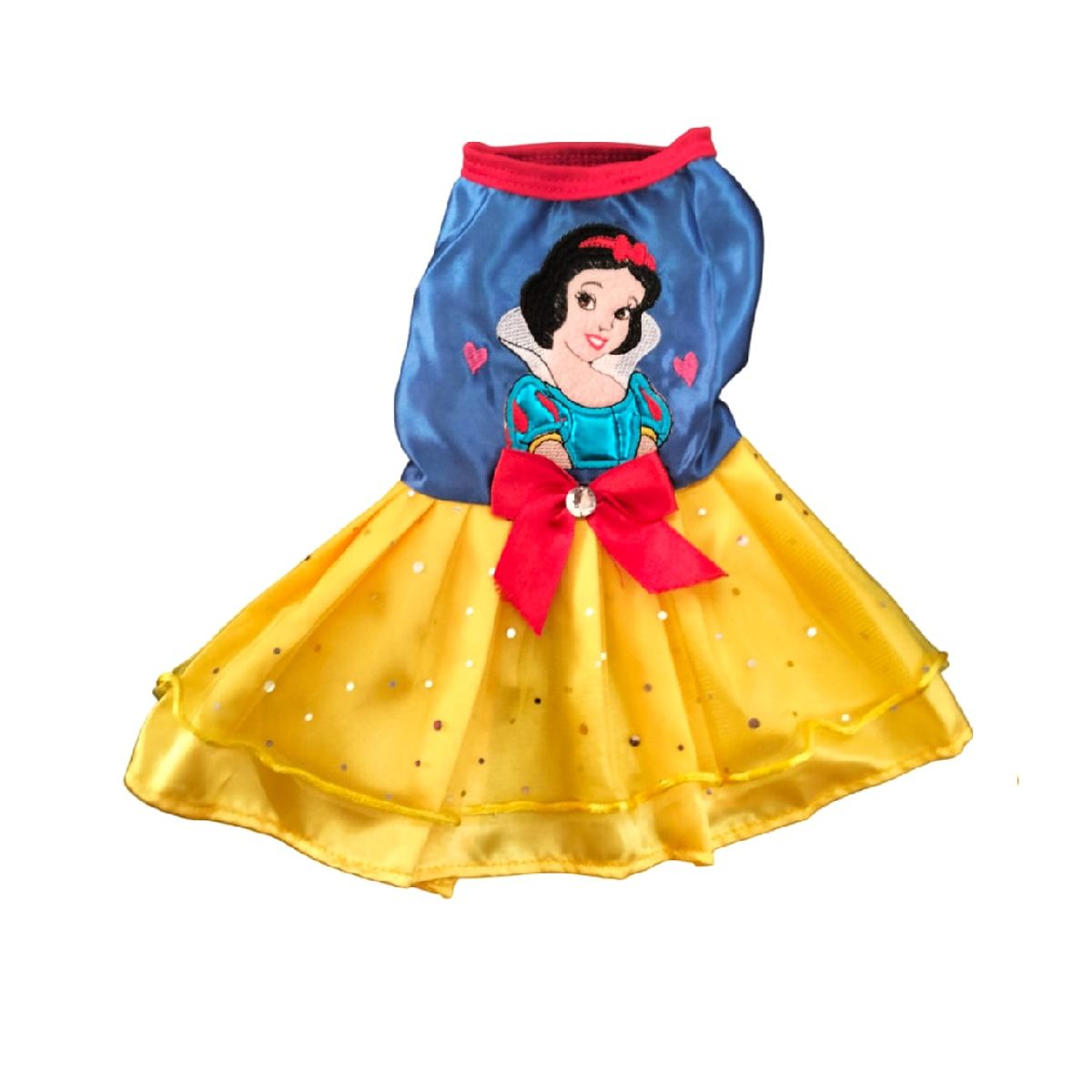 GENERICO - Disfraz Halloween Blanca Nieves perros y gatos talla 0