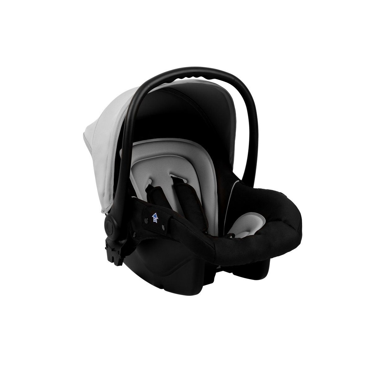 CARESTINO - Coche Carestino Ferro Gris Claro con Huevito y Moisés