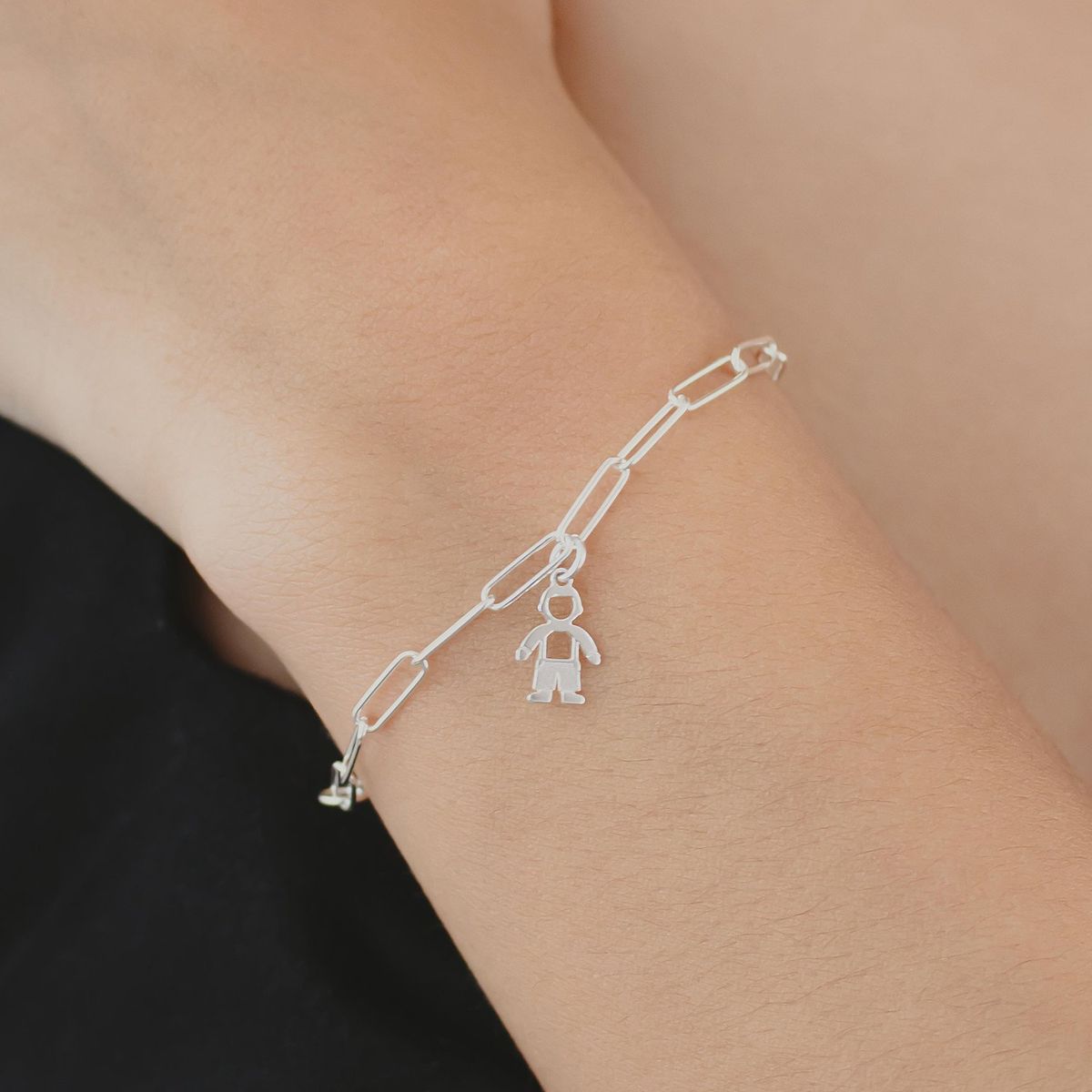 NATHALIE BIRD - PULSERA TRENDY CHILD NIÑO SILVER