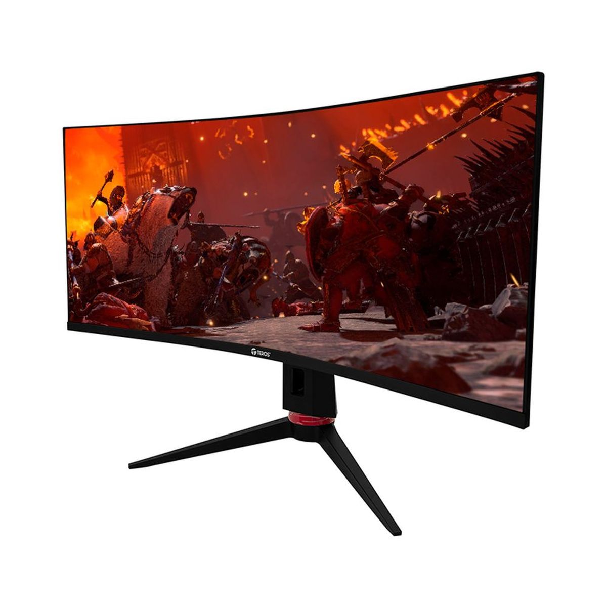TEROS - Monitor Teros GAMER TE-3412G 34' ULTRAWIDE VA 2K Curvo 180Hz 1MS DisplayPort HDMI 2.1