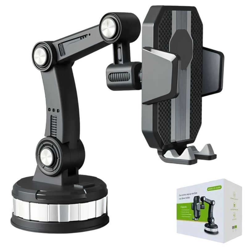 GENERICO - Soporte de Celular Universal para Auto giratorio 360º