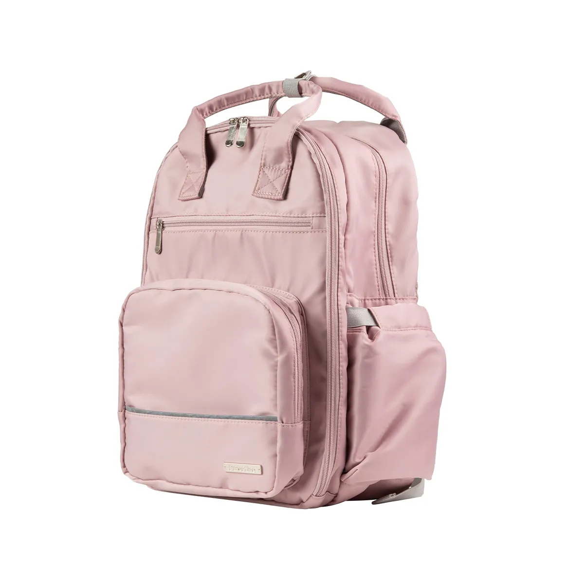 CARESTINO - Mochila Maternal Carestino Praga V2 Rosa Malva
