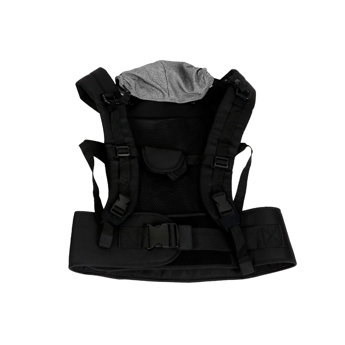 CARESTINO - Canguro Porta Bebé Carestino Gris  Negro