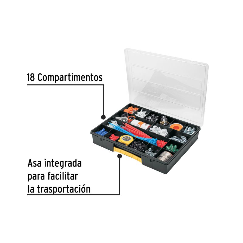 PRETUL - Organizador 14" con 18 compartimentos, Pretul