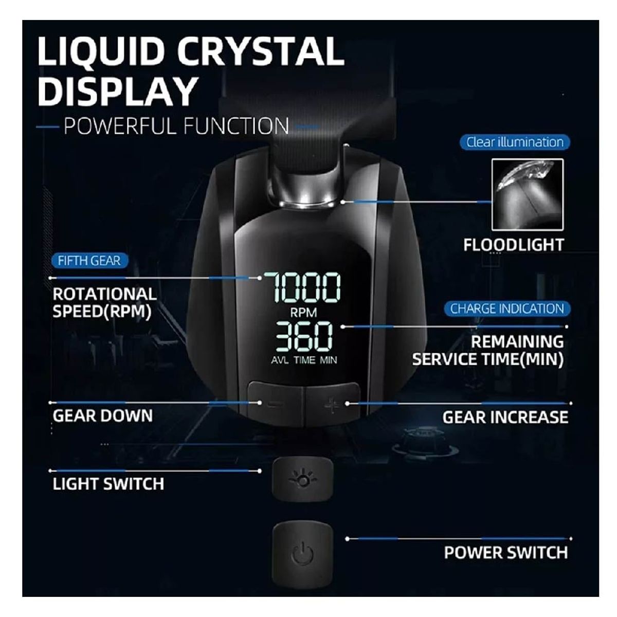 GENERICO - Maquina de cortar cabello Profesional VGR