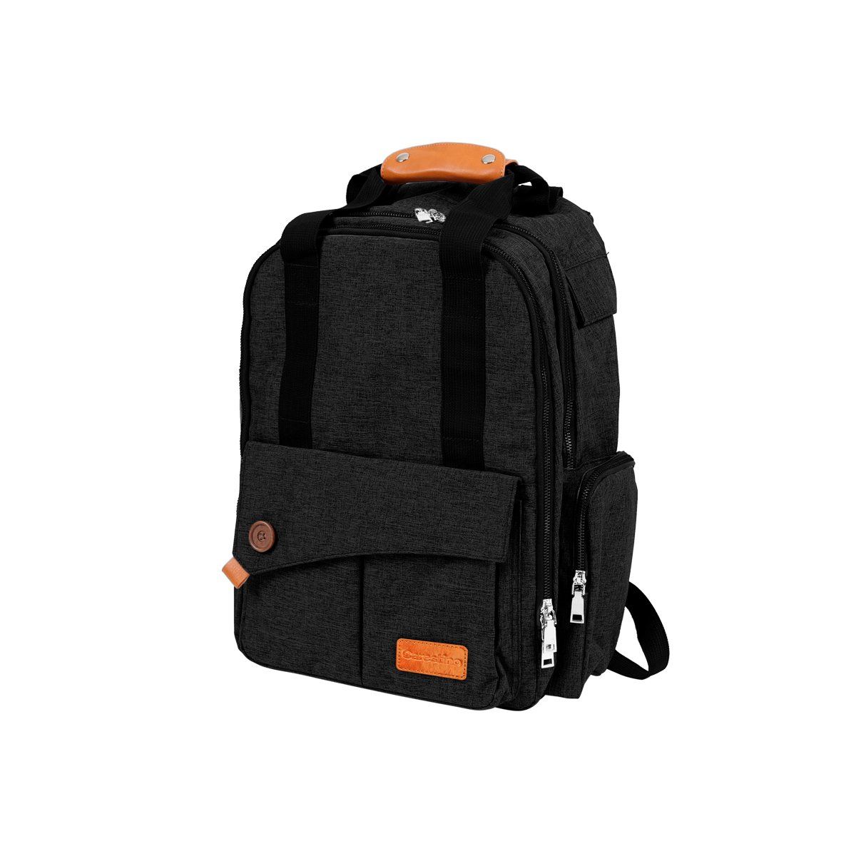 CARESTINO - Mochila Maternal Roma Negro Melange