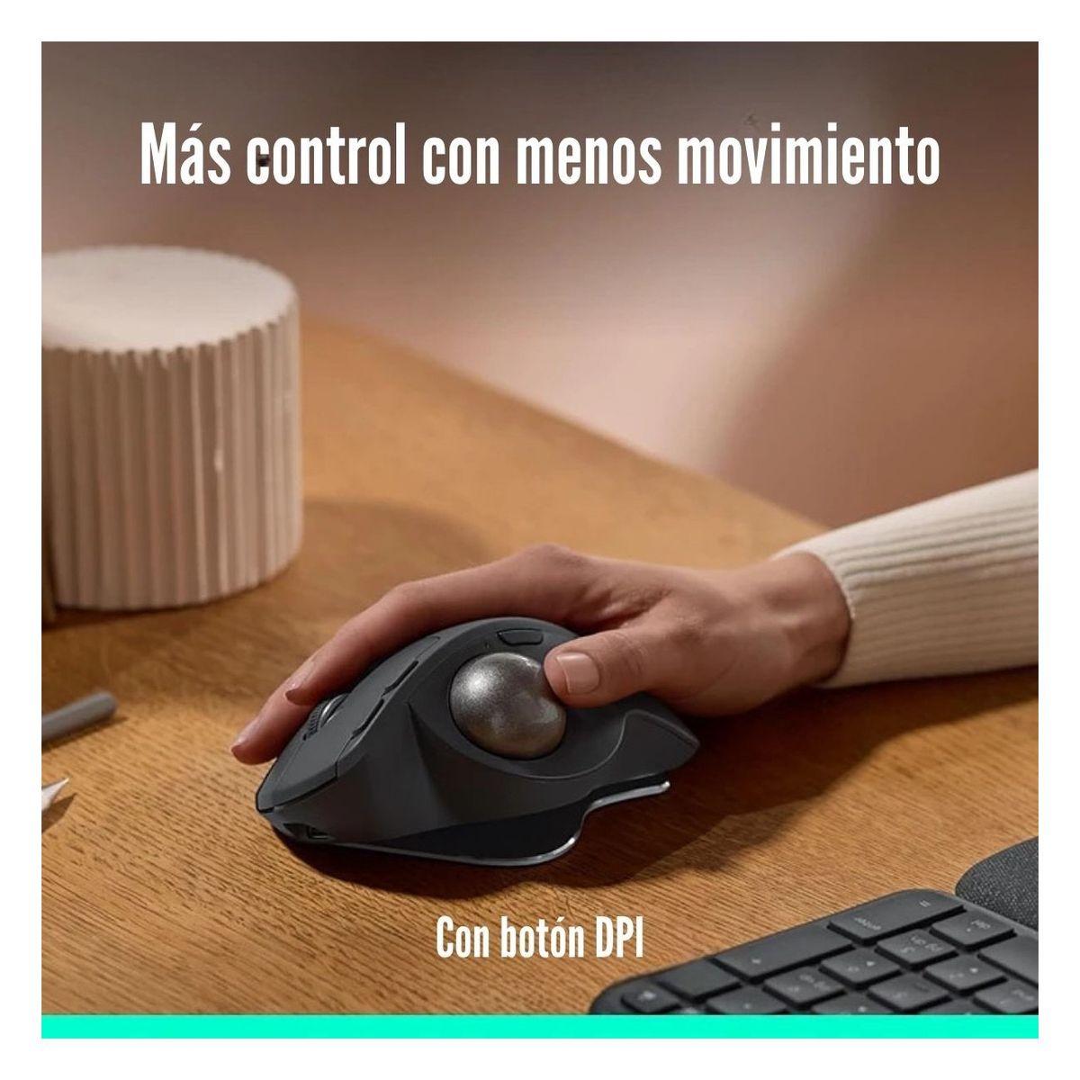 LOGITECH - Logitech - Mouse MX Ergo S Trackball Wireless
