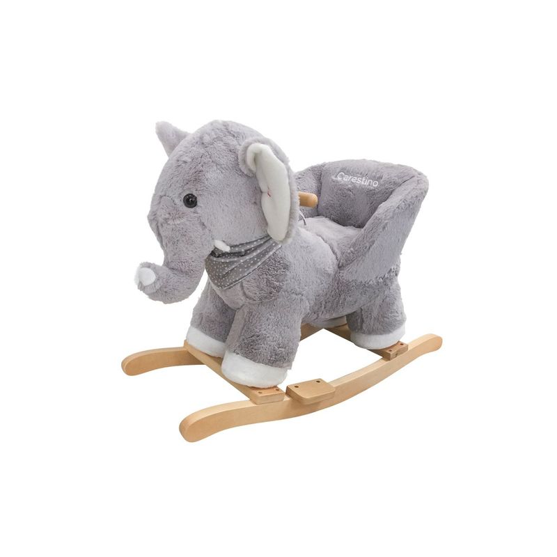 CARESTINO - Mecedor Peluche Carestino Elefante Gris