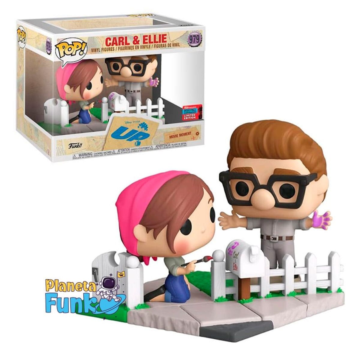 FUNKO - DISNEY UP CARL Y ELLIE PAINTING FUNKO MOMENT