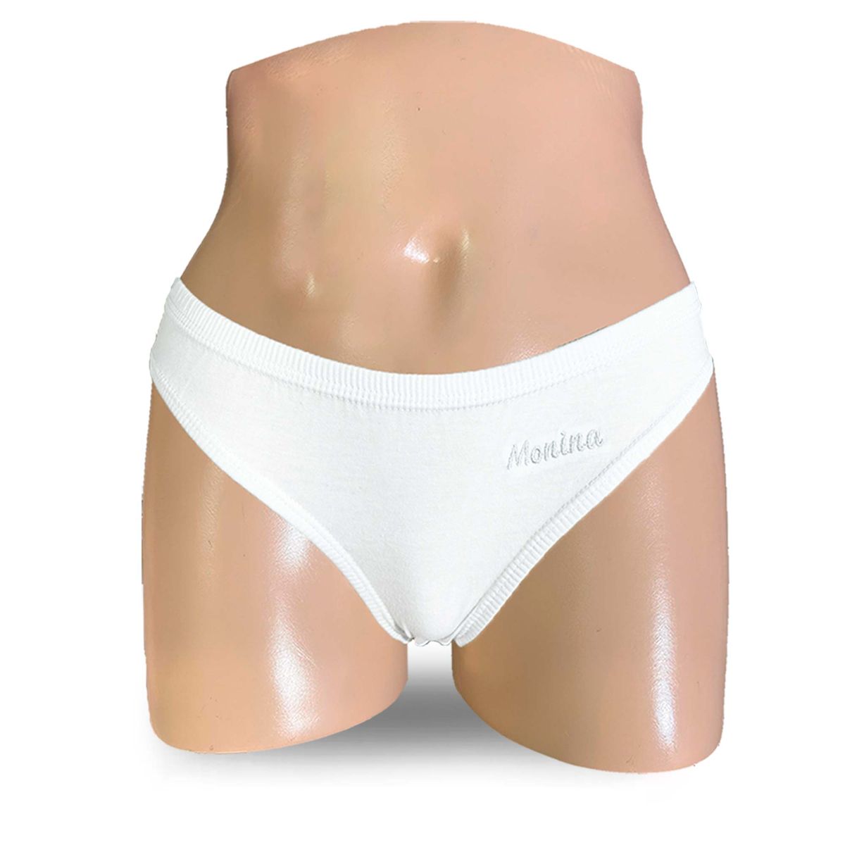 MONINA - Pack x3 Truza Bikini Monina Blanco